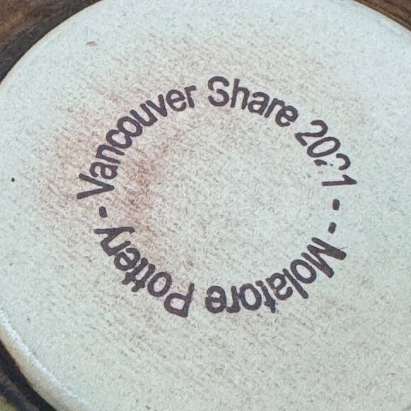 Molatore Pottery Washington Multicolor Handcrafted Stoneware Pottery Bowl - Picture 7 of 8